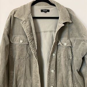 Oversized Corduroy Jacket